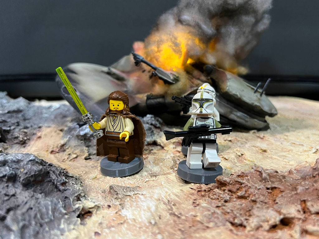 Brick Star Wars Legion Base for Minifigures