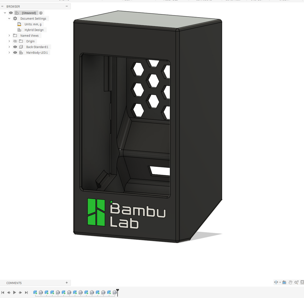 CYD Vertical Stand Case (ESP32-2432S028)