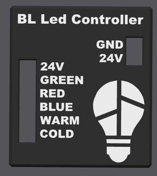 BL Led Controller Case Different Orientations