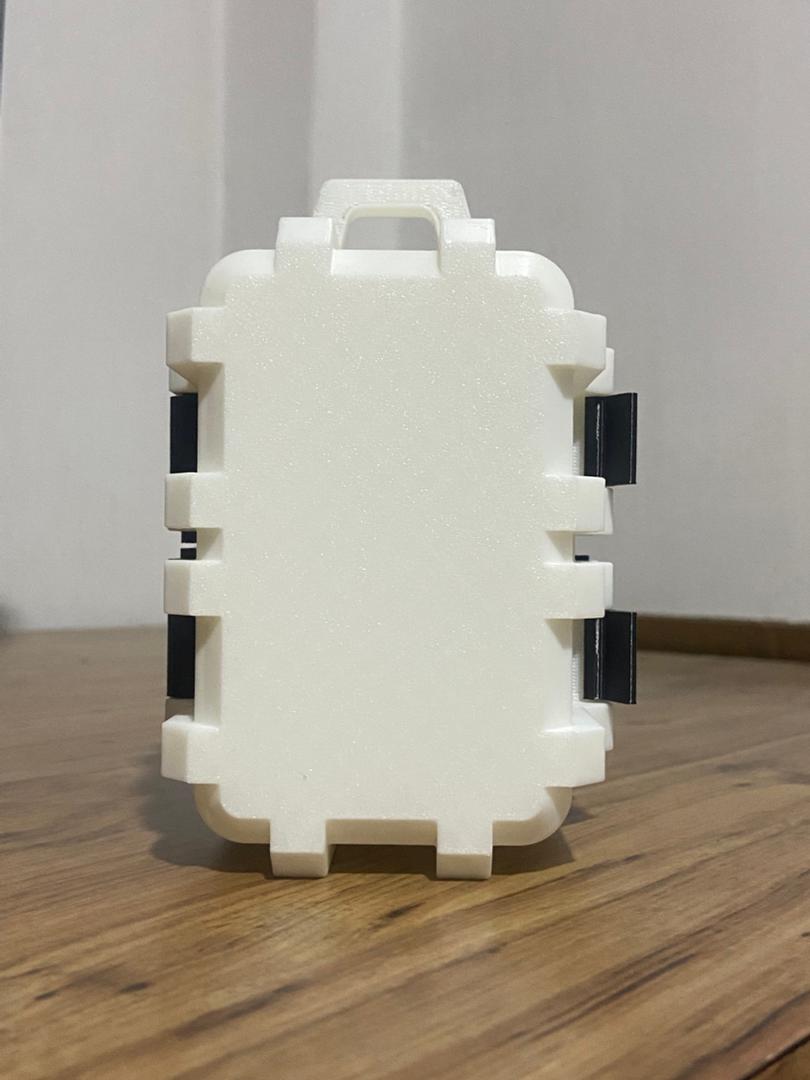 Caja para el mundial para llavero