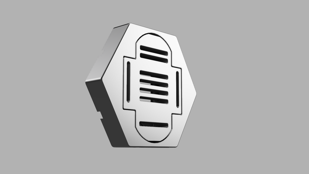 Hexagonal medal holder