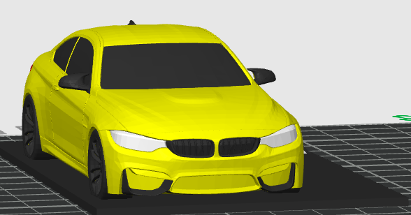 BMW m4 f82 with stand