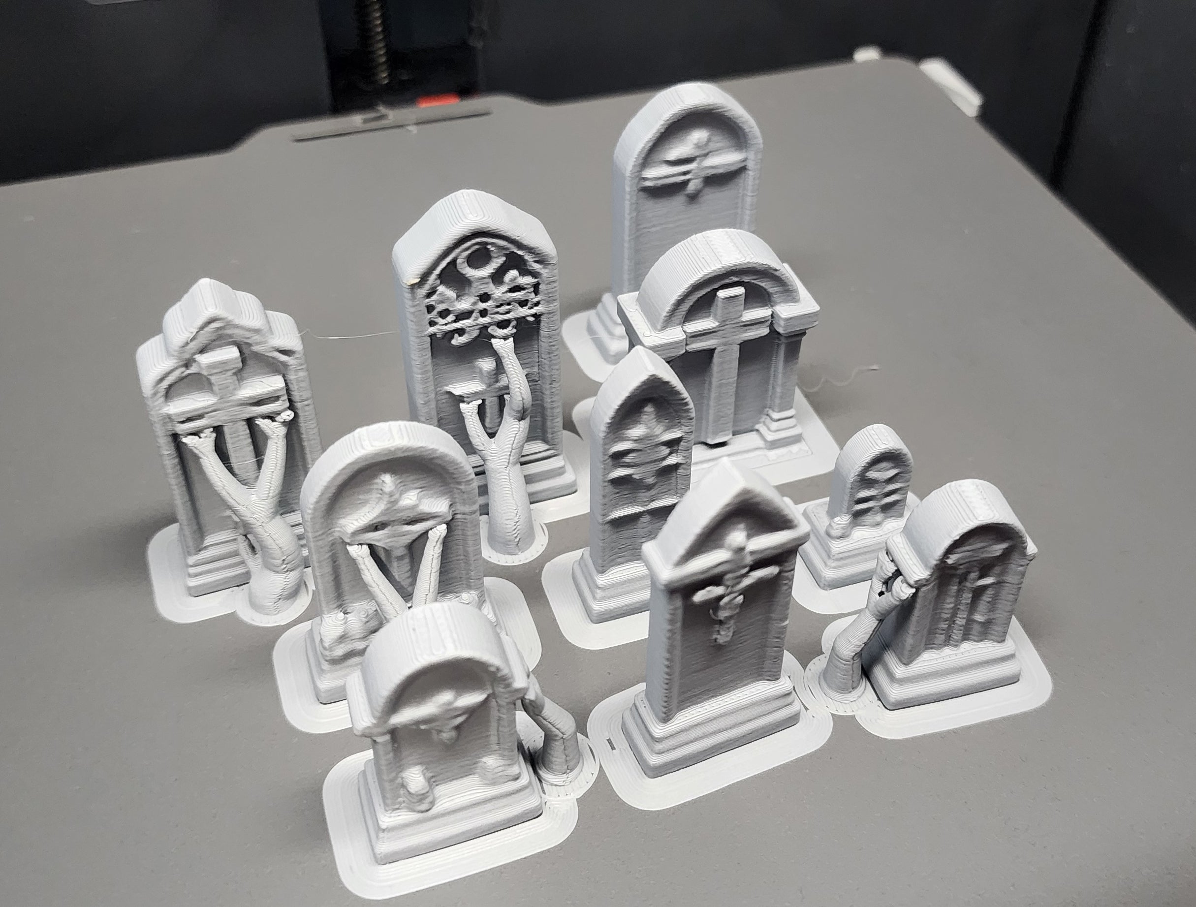 Miniature Tombstone Set (10 Pieces)