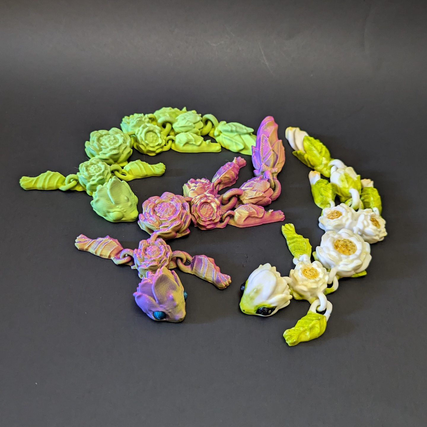Articulated Lotus Dragon