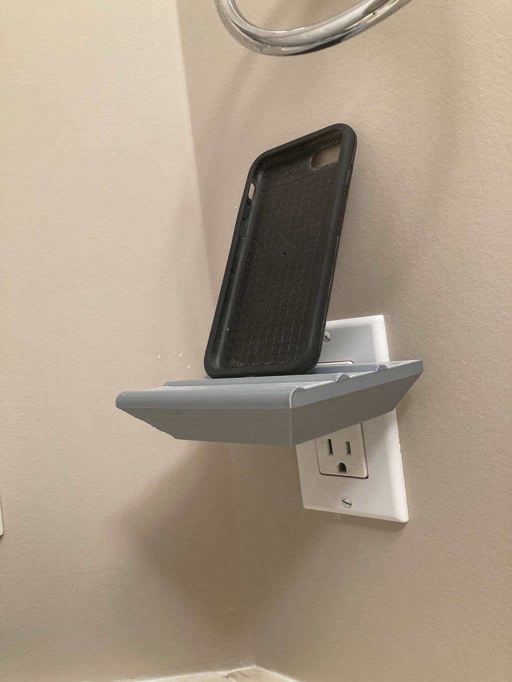 Wall Outlet Shelf