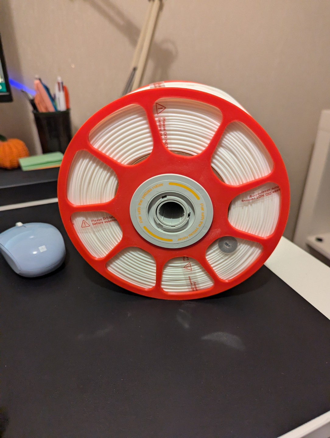 Minimalistic Reusable Spools for Bambulab A1 Mini