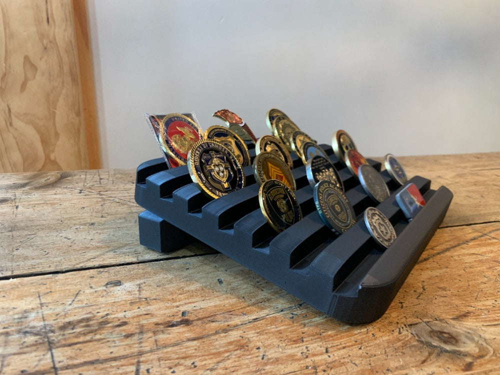 Challenge coin holder/display