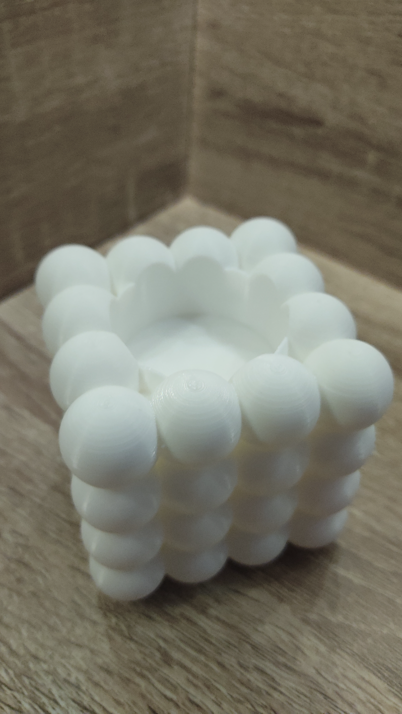 Bougeoir à bulles