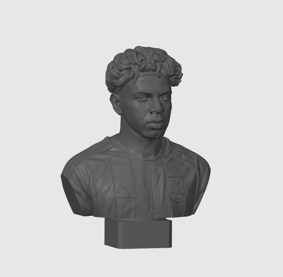 Lamine Yamal Bust / Statue