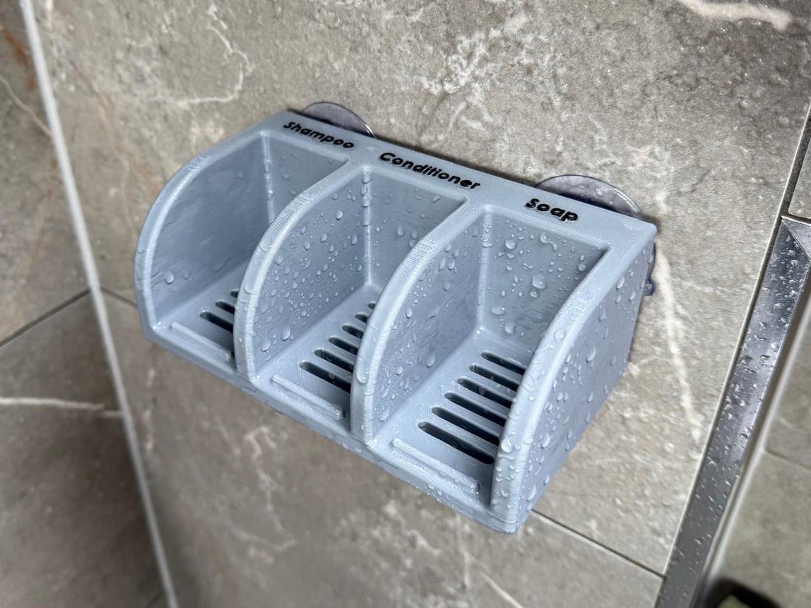 3 part Soap dish