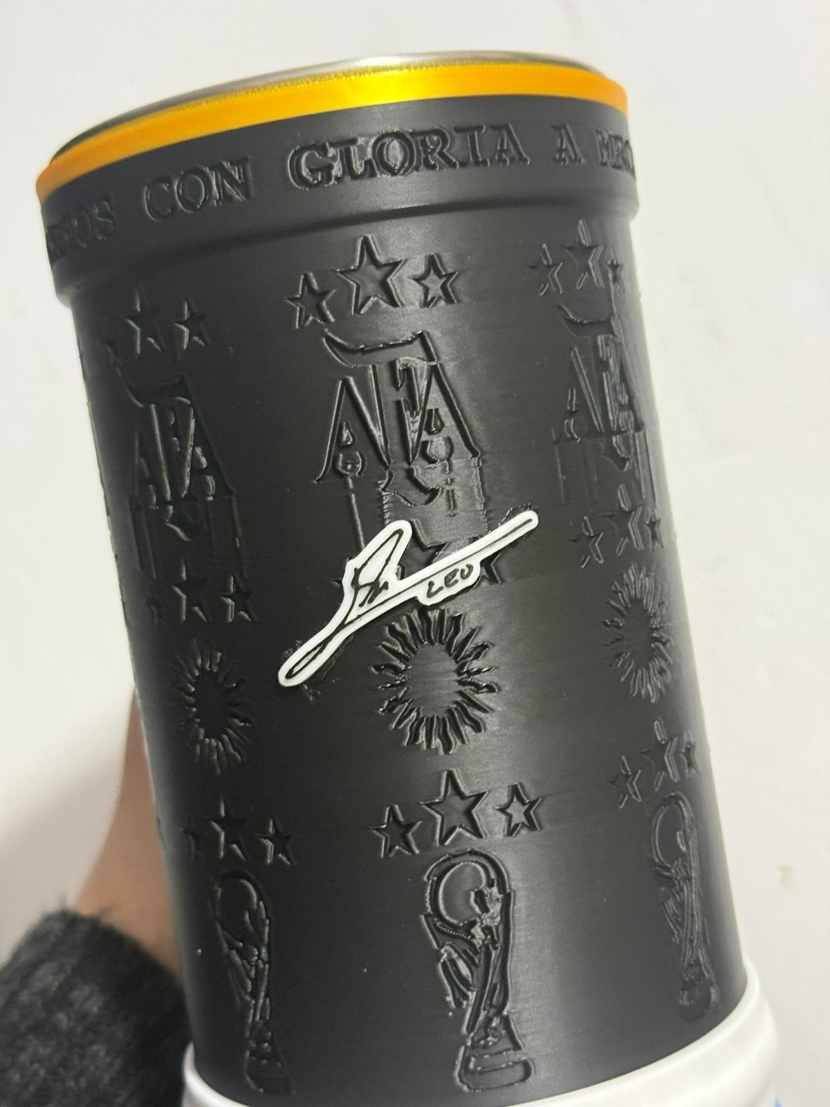 Jarra Argentina Afa y Messi Goat caladas