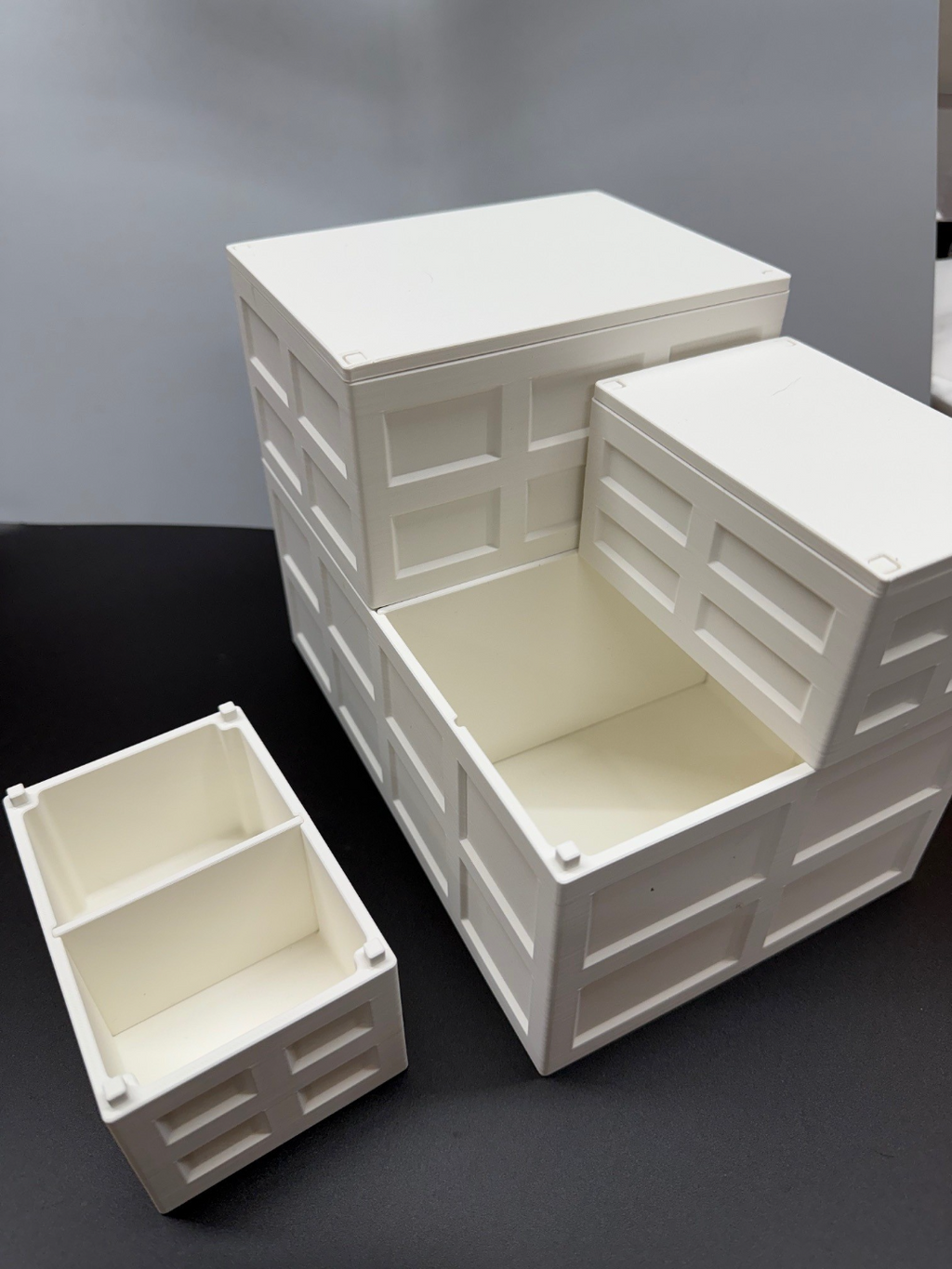 Stapelbox mittel, Behälter, Aufbewahrung, Kiste
