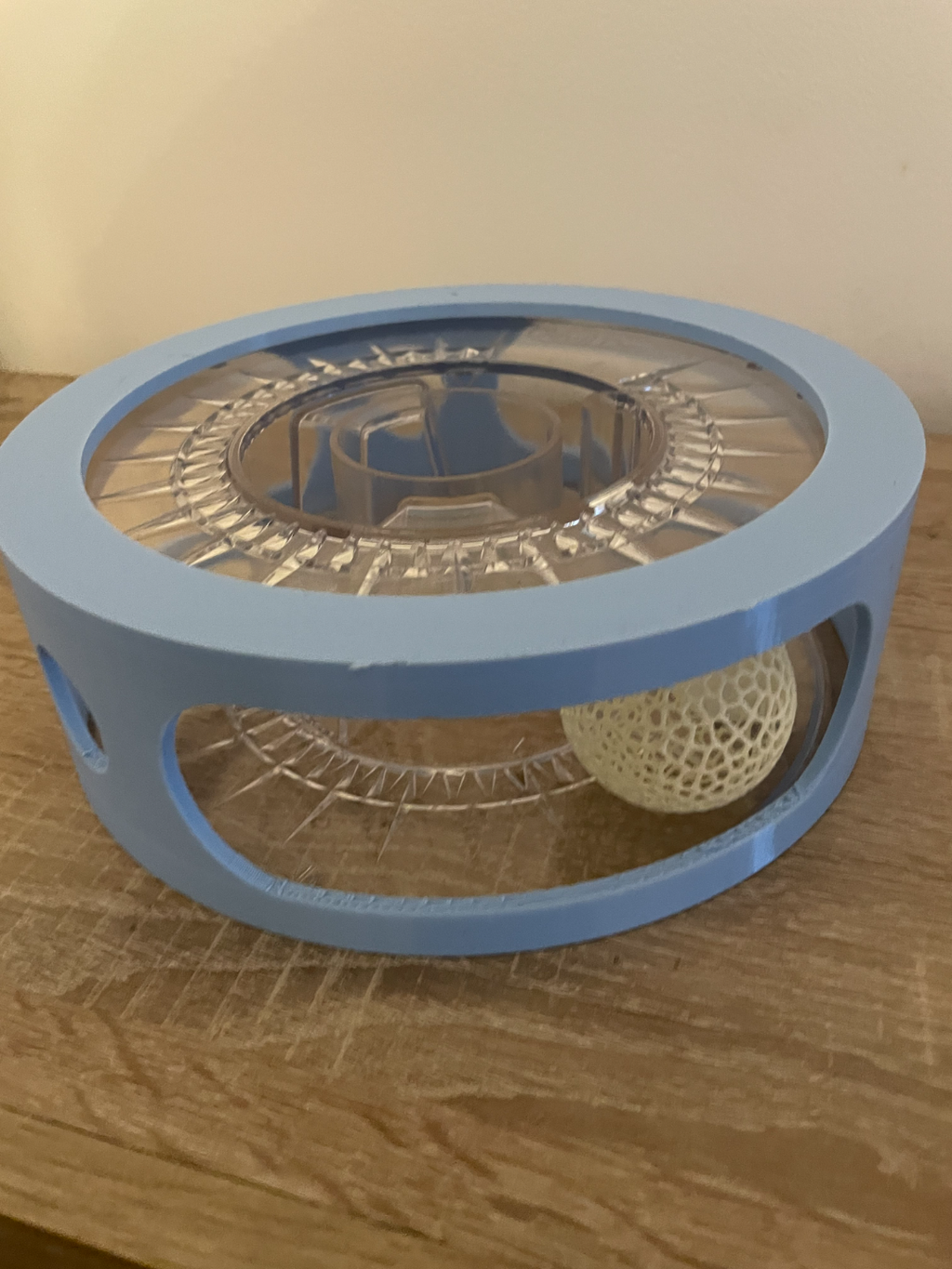 Recycled Spool / Toy with ball for Cats and Dogs 2