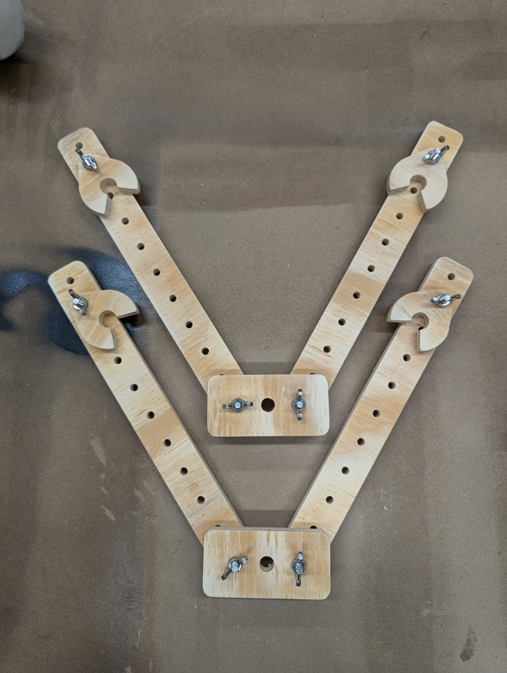 Frame clamping jig