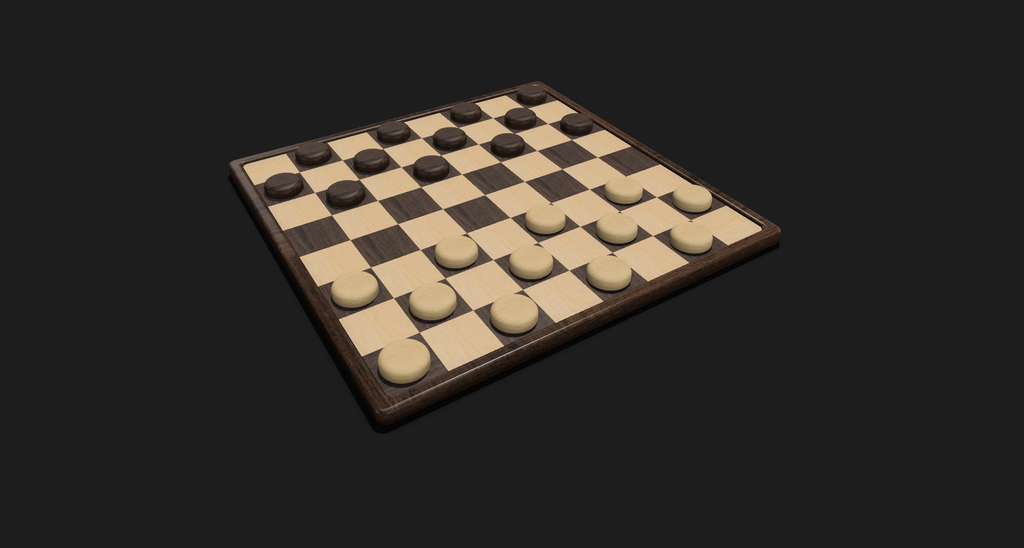 Checkers / Chessboard game (portable edition)