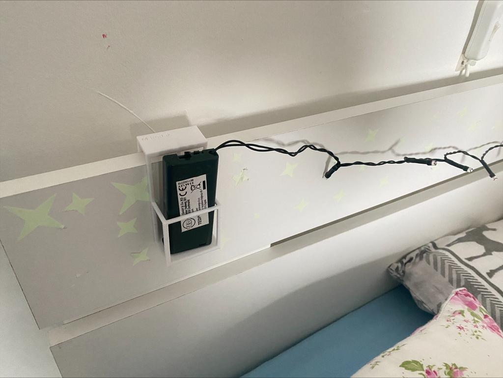 Christmas Light Battery Holder