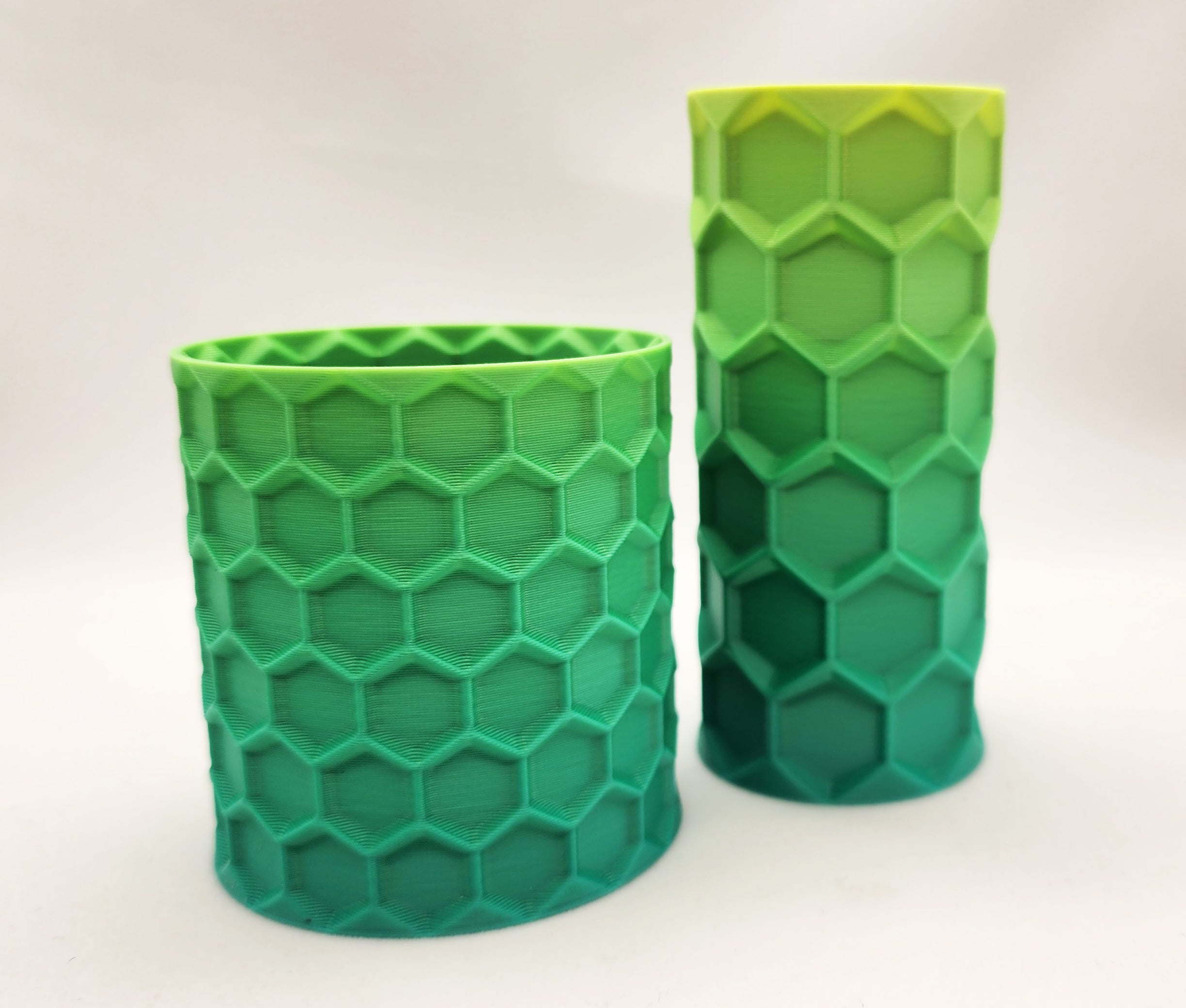 ⬡ Honeycomb Spiral Vases
