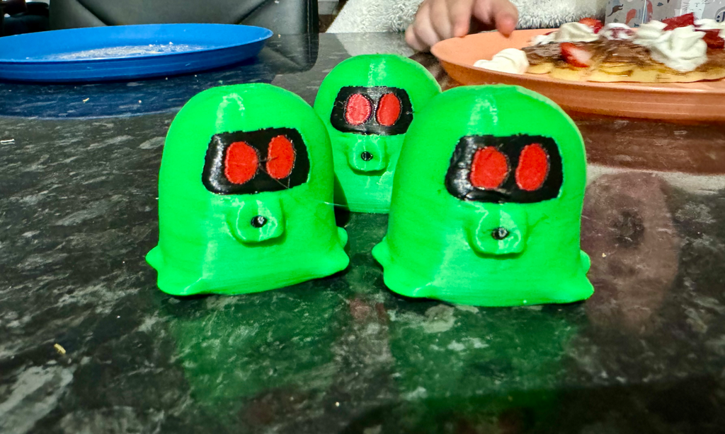 AstroBot: Green/Purple "Gloopy" Slime Shooting Bot