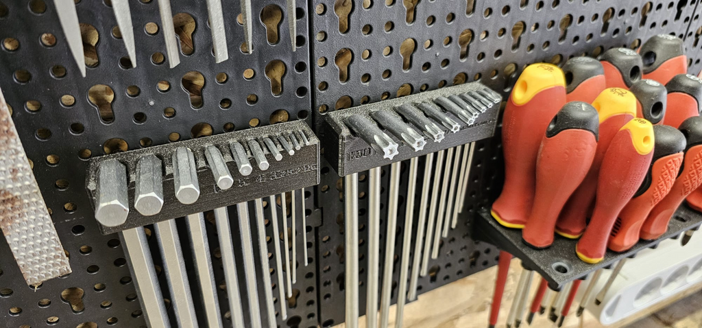 Parkside(Lidl) pegboard attachments