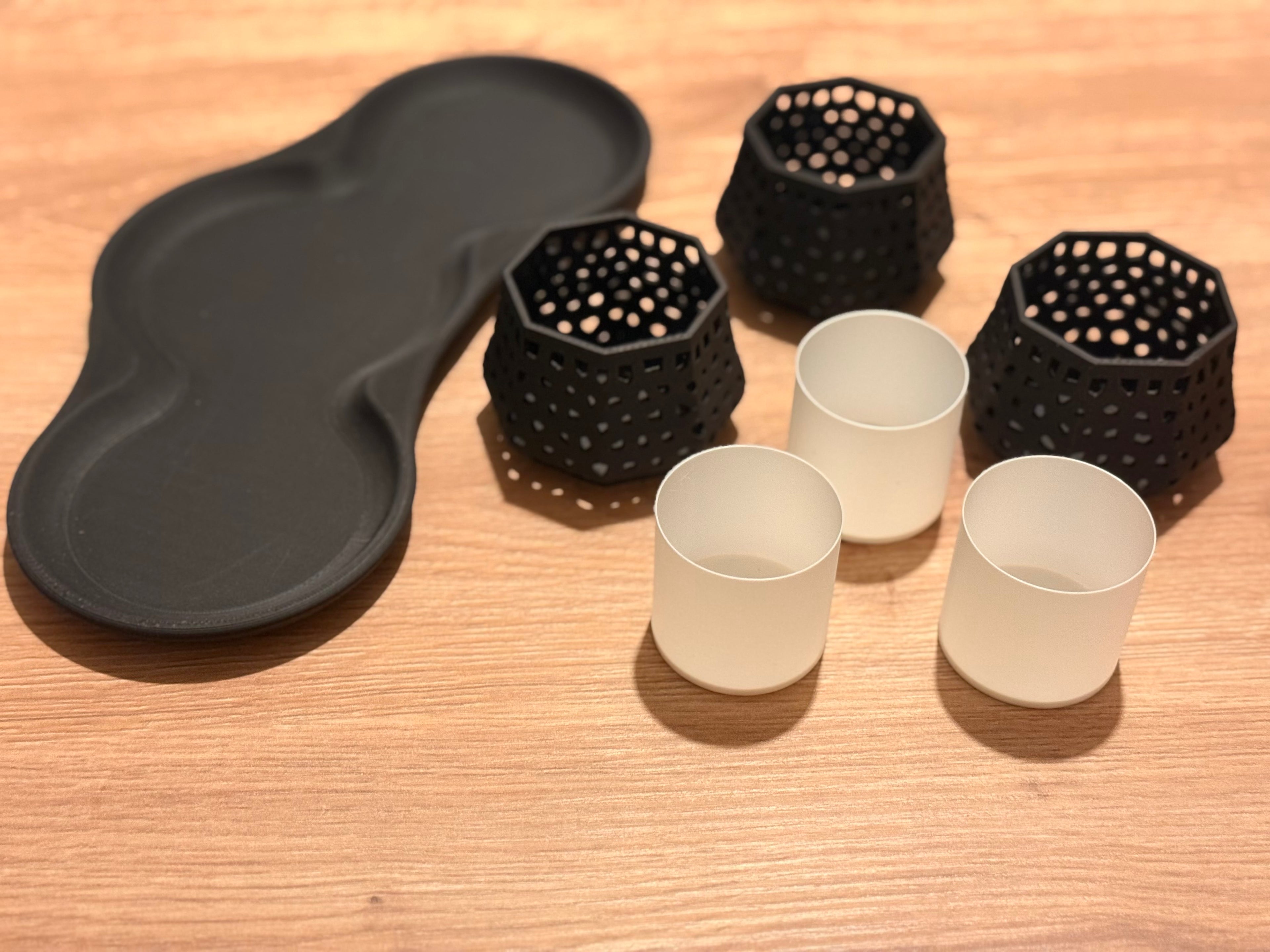 VØID Glow - Candle Holders and Base Plate