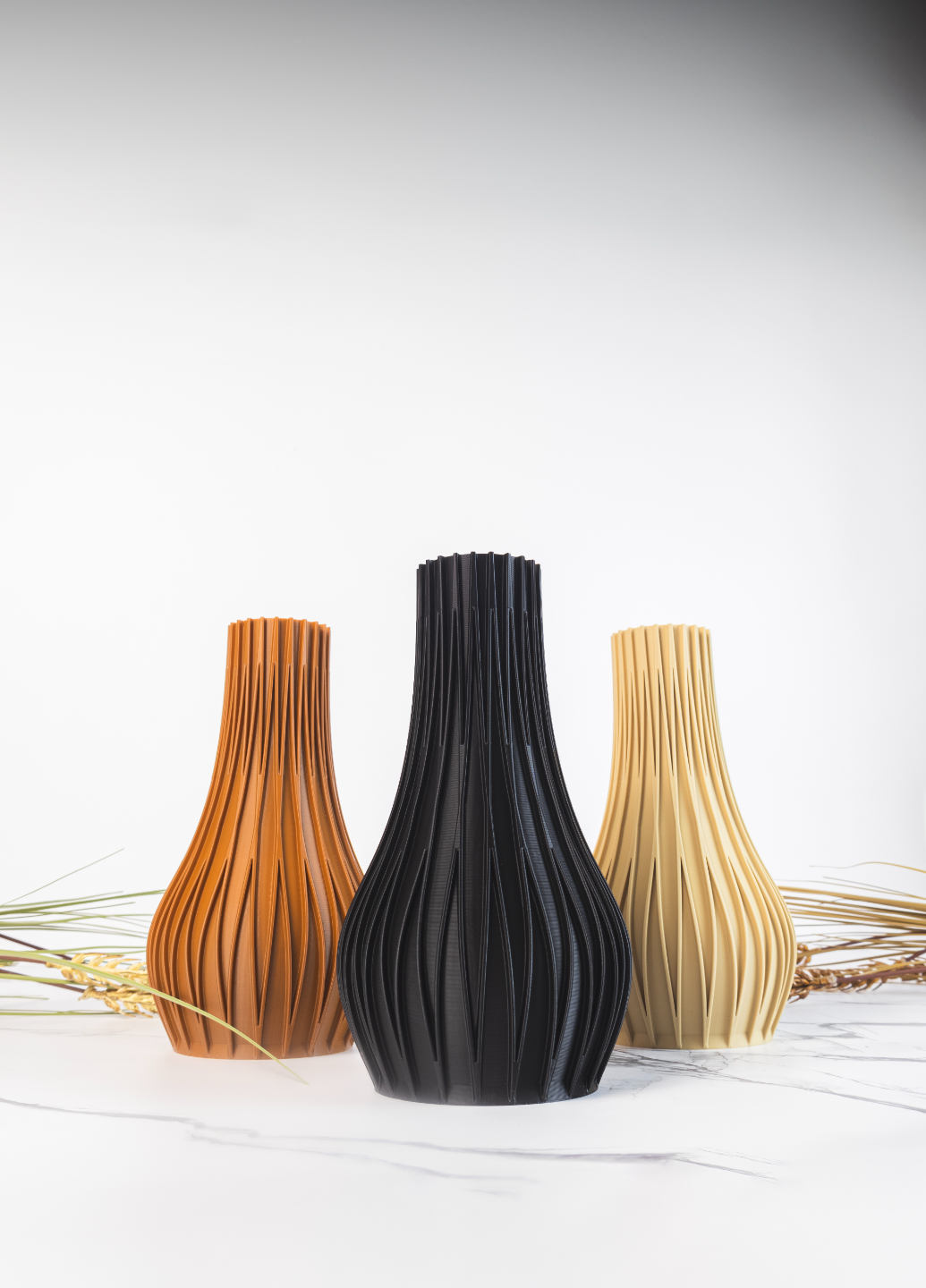 Dried Flower Vase | Round Flower Holder Home Décor