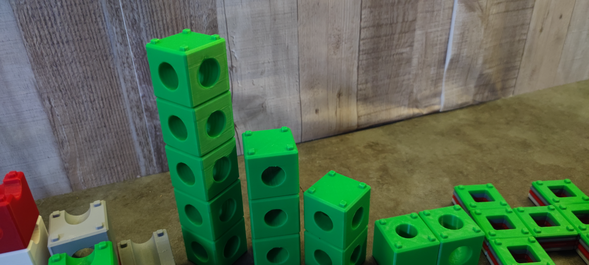 Marbel Bloxx - V2.0 - a brick based marbel run fun