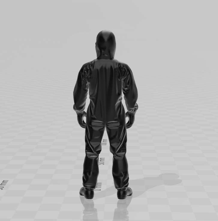 Nuclear Suit Man– High-Detail 3D Printable Model