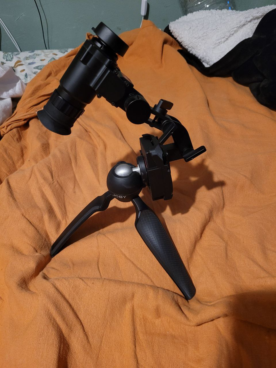 Helmet Wilcox to Camera Tripod Mount Adapter