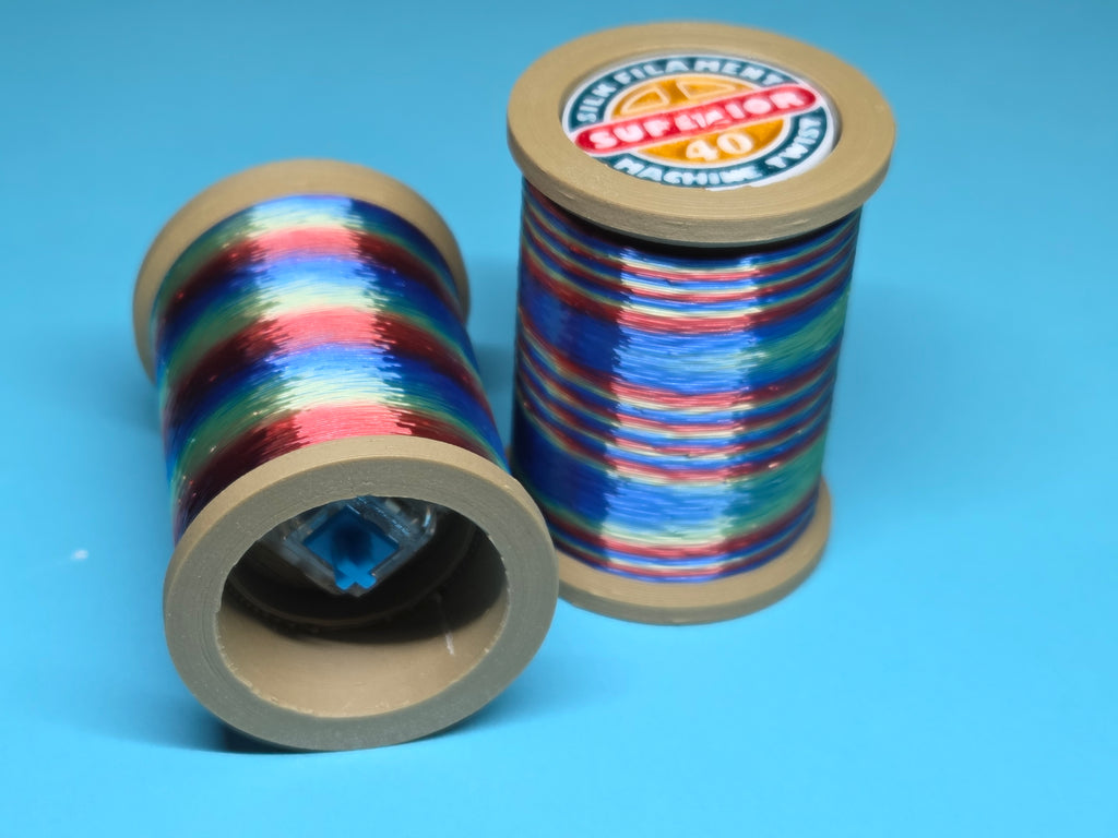 Spool of Silk Thread DOUBLE END CLICKER Fidget