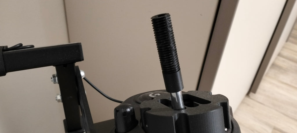 Sparco knob for Logitech shifter + Adapter