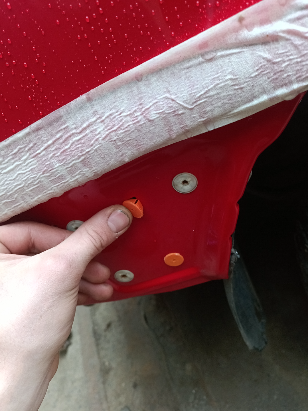 Audi 80 b4 Bumper clip