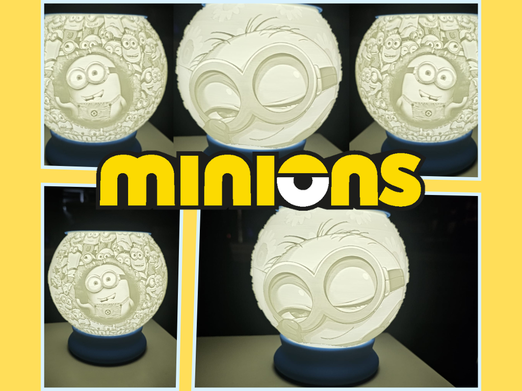 Litho SphereLamp - Minions