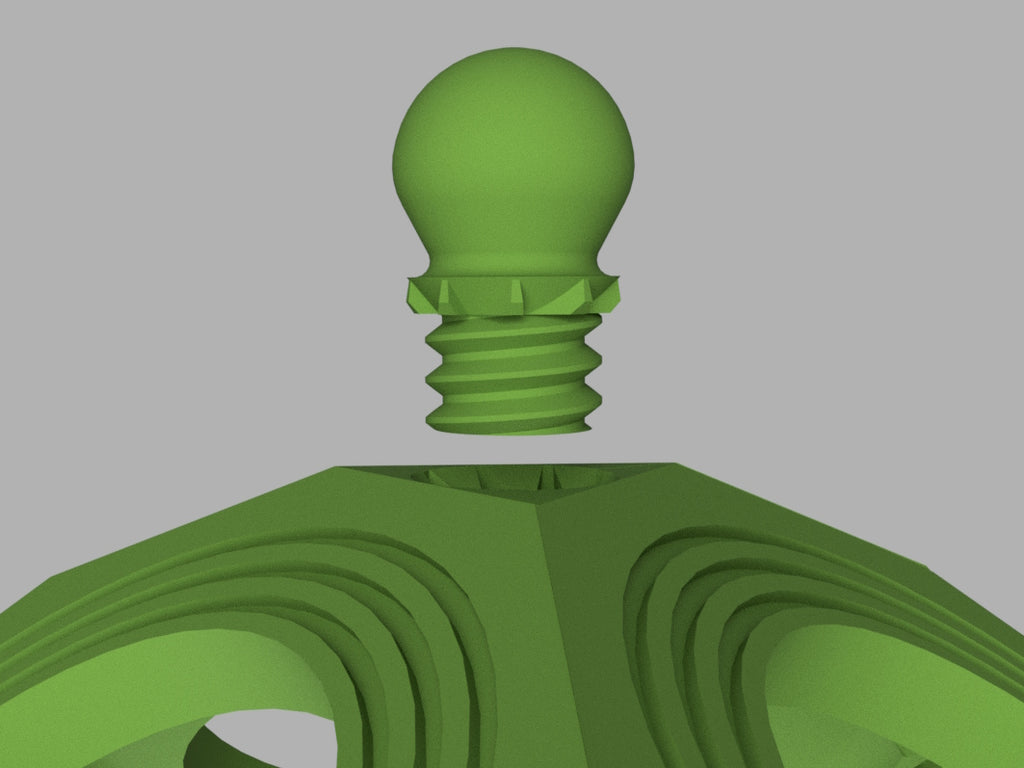 Roman Dodecahedron 2.0 - Folding Flat Print