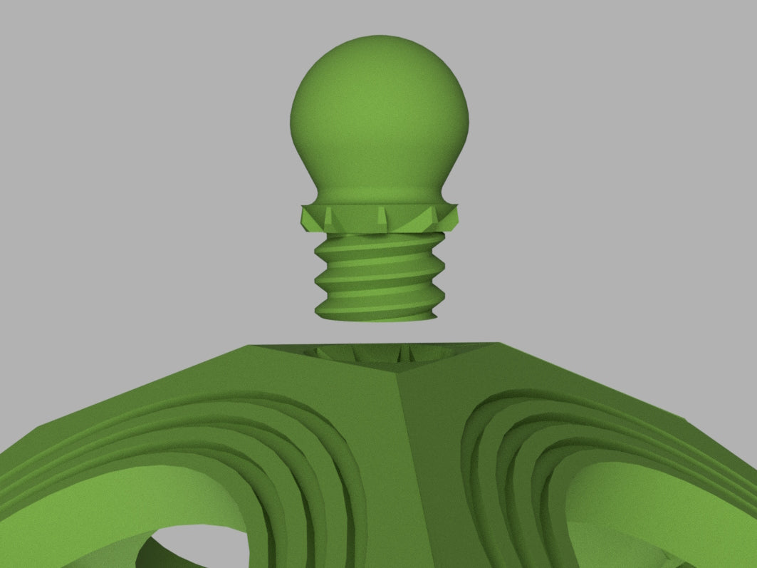 Roman Dodecahedron 2.0 - Folding Flat Print
