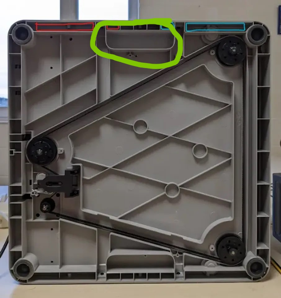 Bambu Lab Bottom Mount 5 Build Plate Holder
