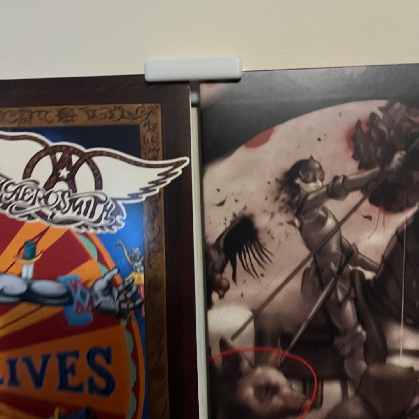 Vinyl Record Wall Display
