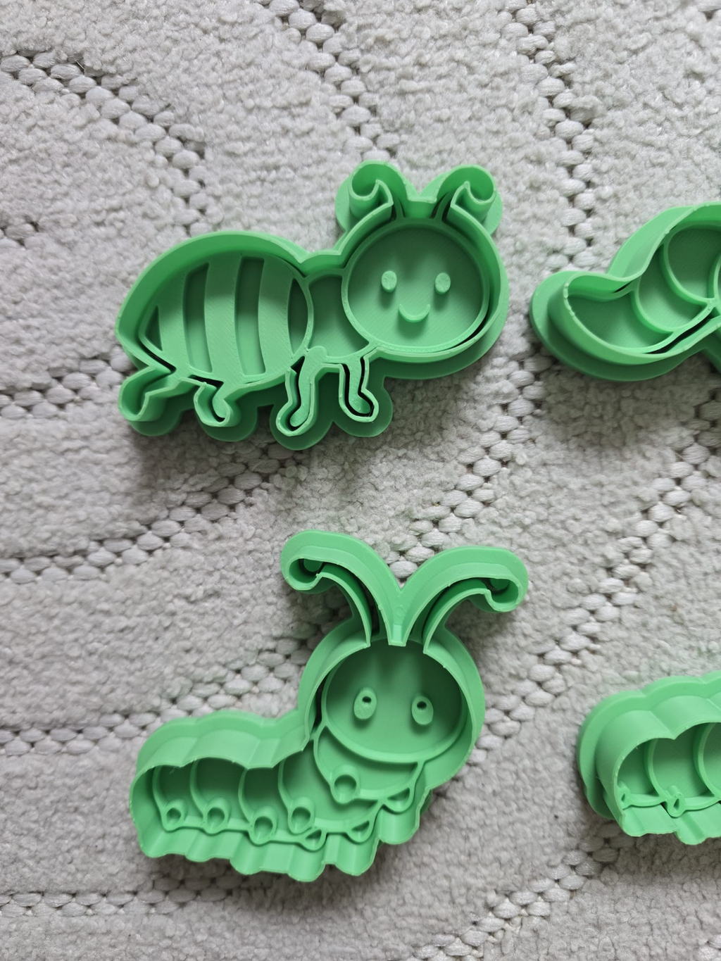 Cute Insect Cookie Cutter Playdoh Clay Animal Fun