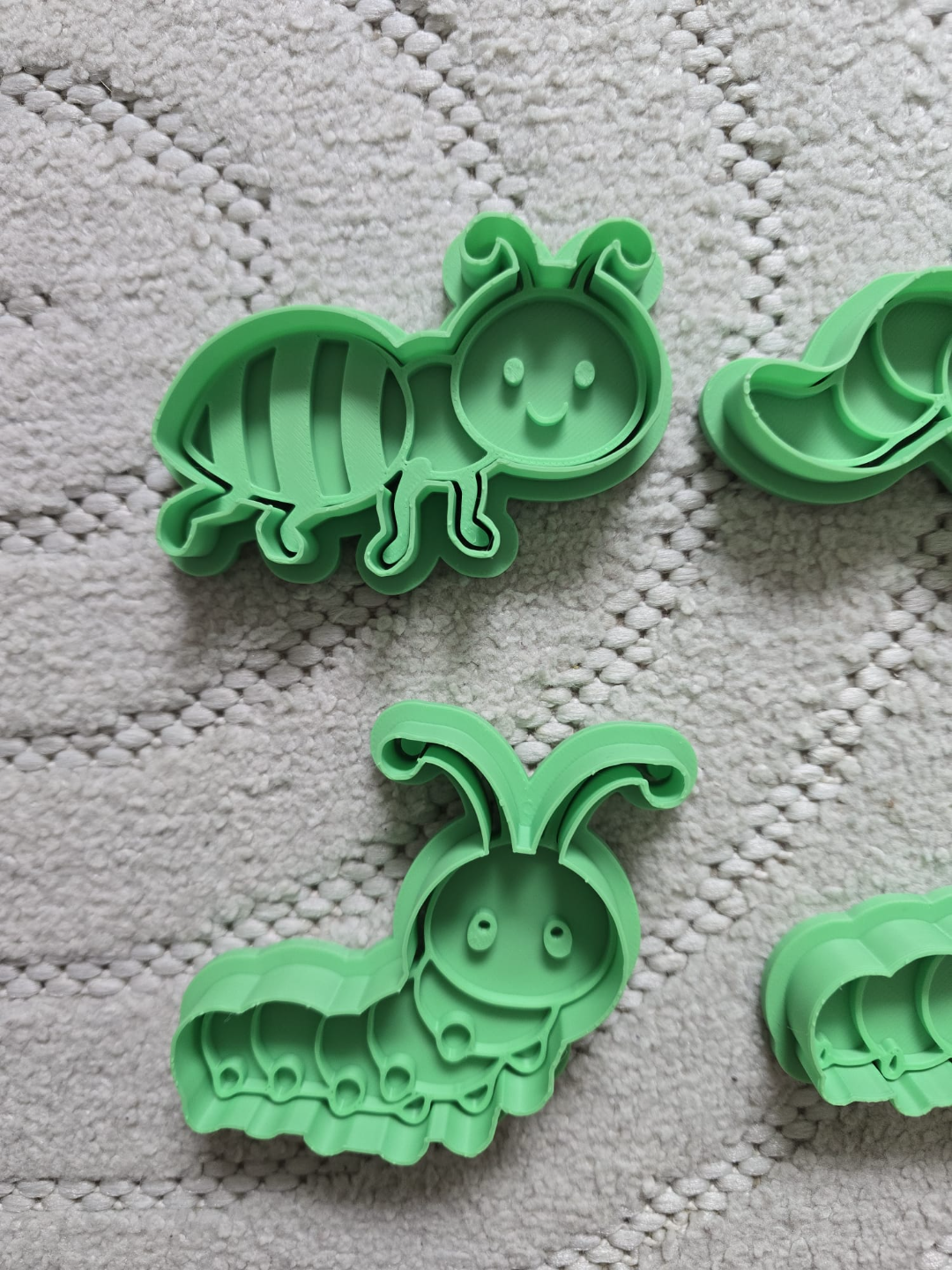 Cute Insect Cookie Cutter Playdoh Clay Animal Fun