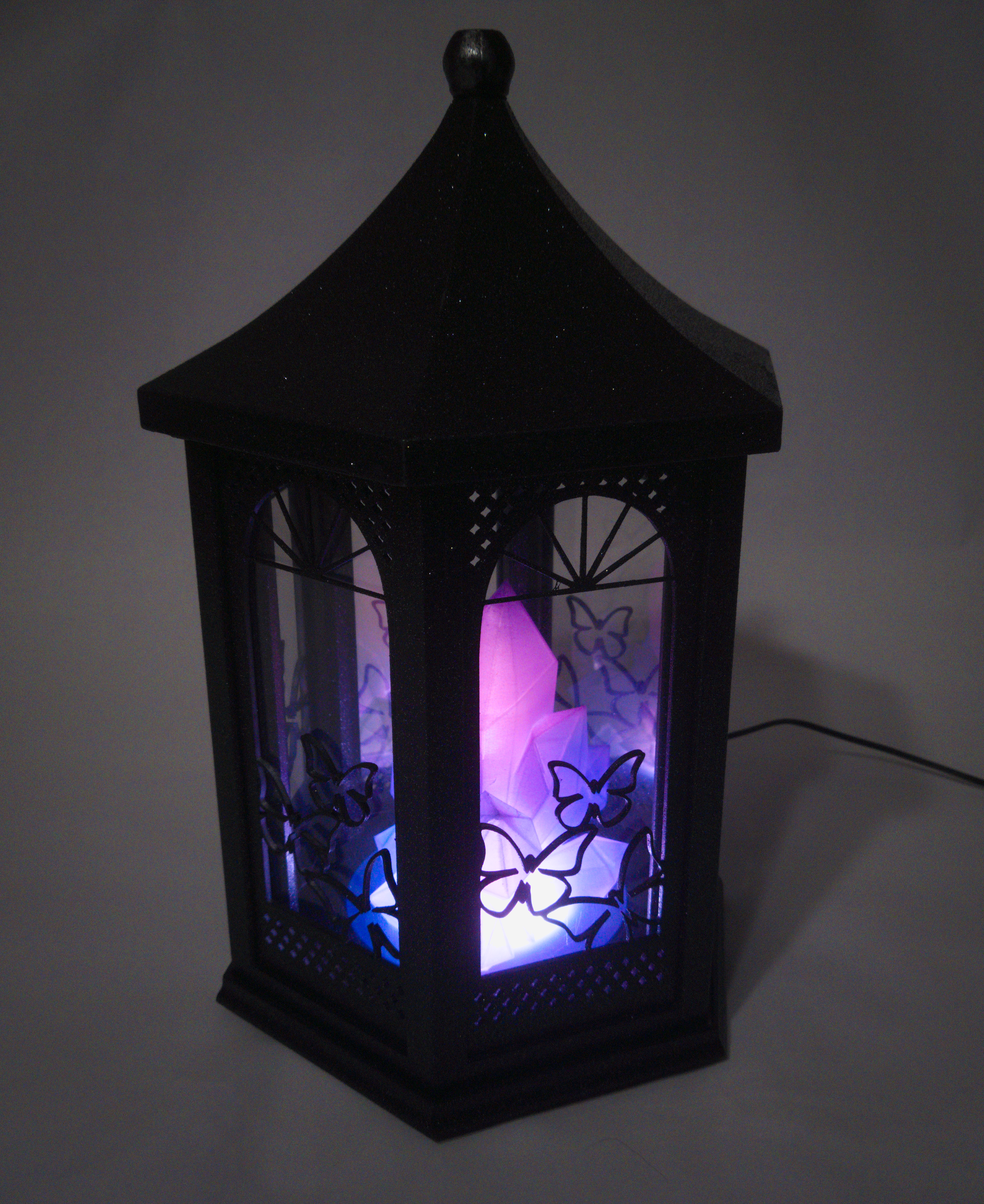 Magical Crystal Butterfly Lantern
