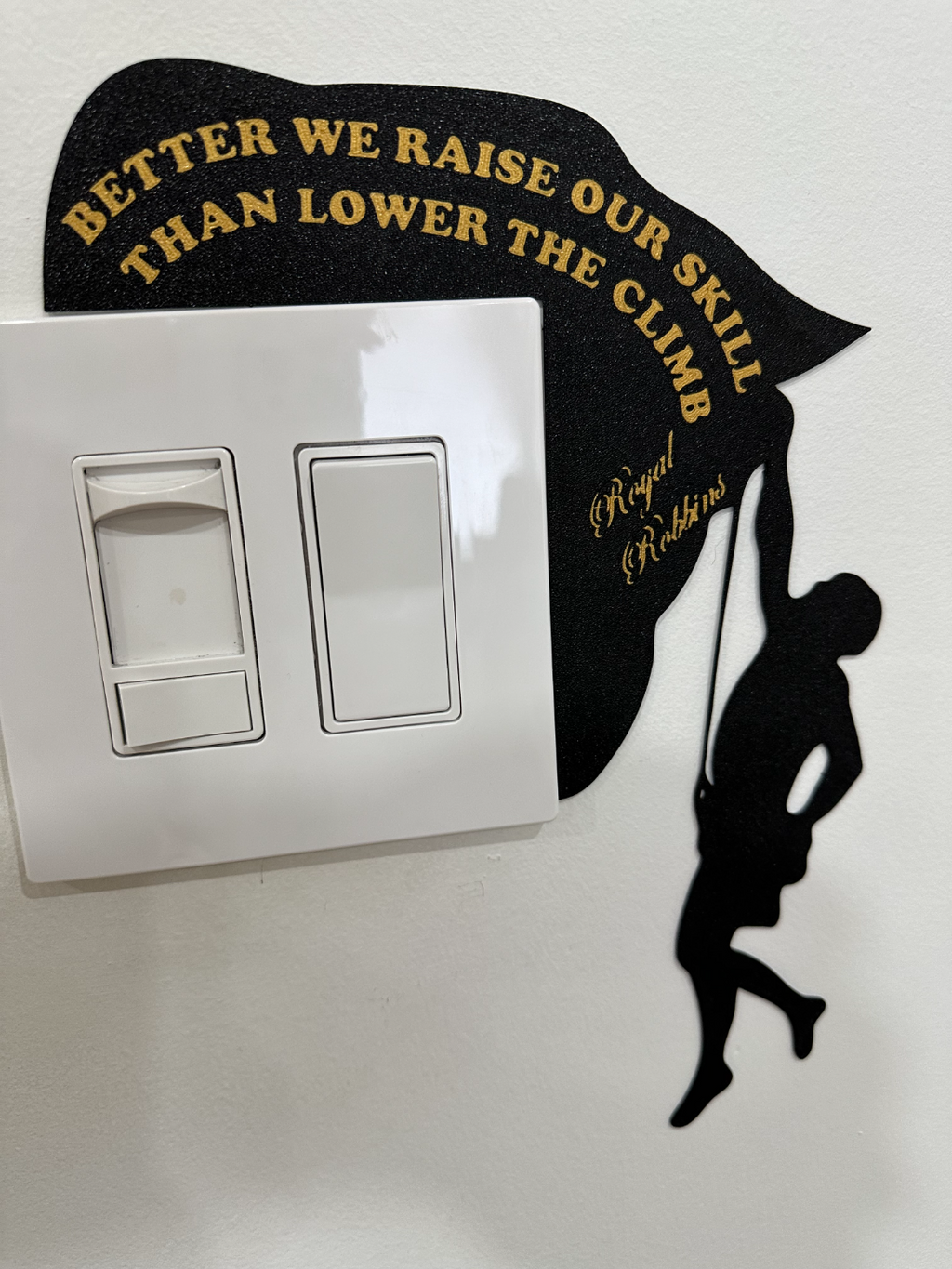 Rock Climber Door Corner