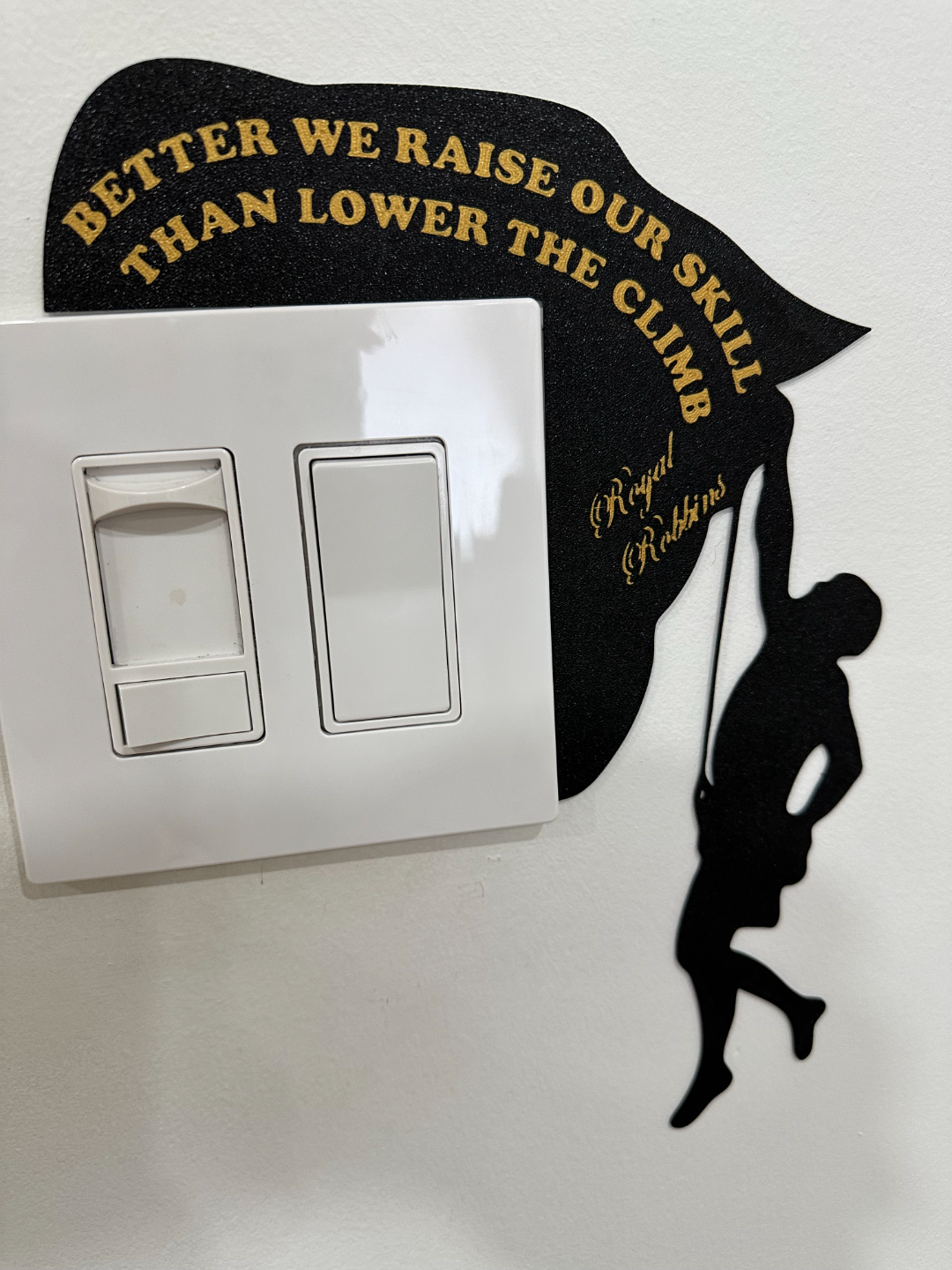 Rock Climber Door Corner