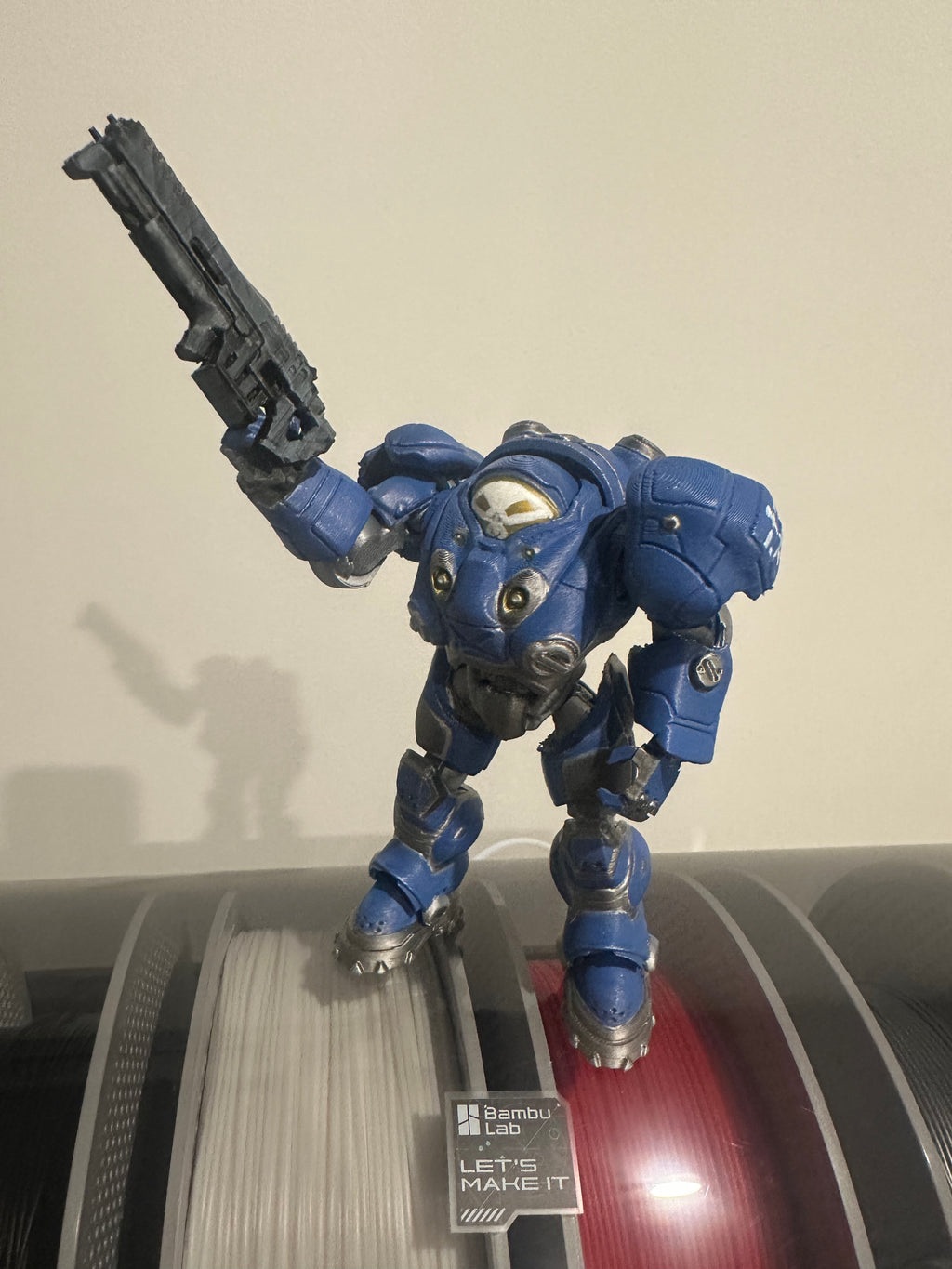 StarCraft II - Articulated 3D Marine Model - V1