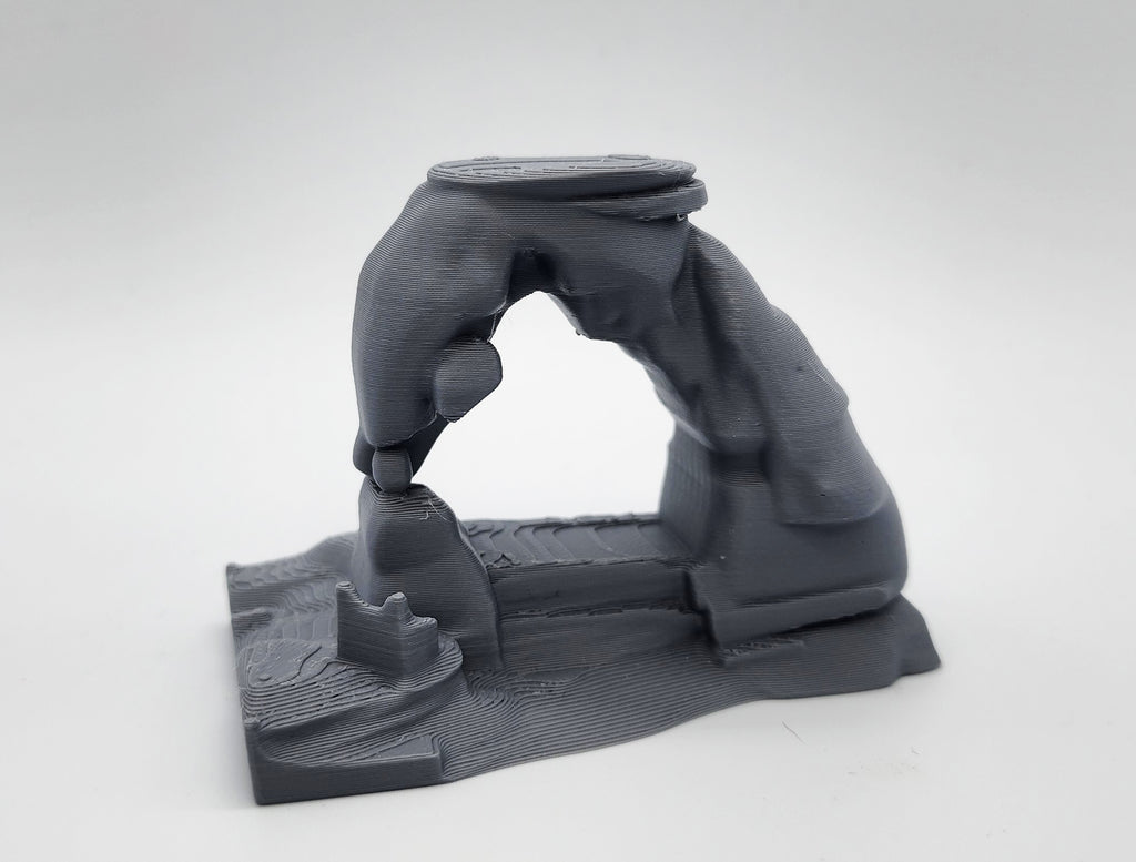 Rocky Arch with Platform Miniature