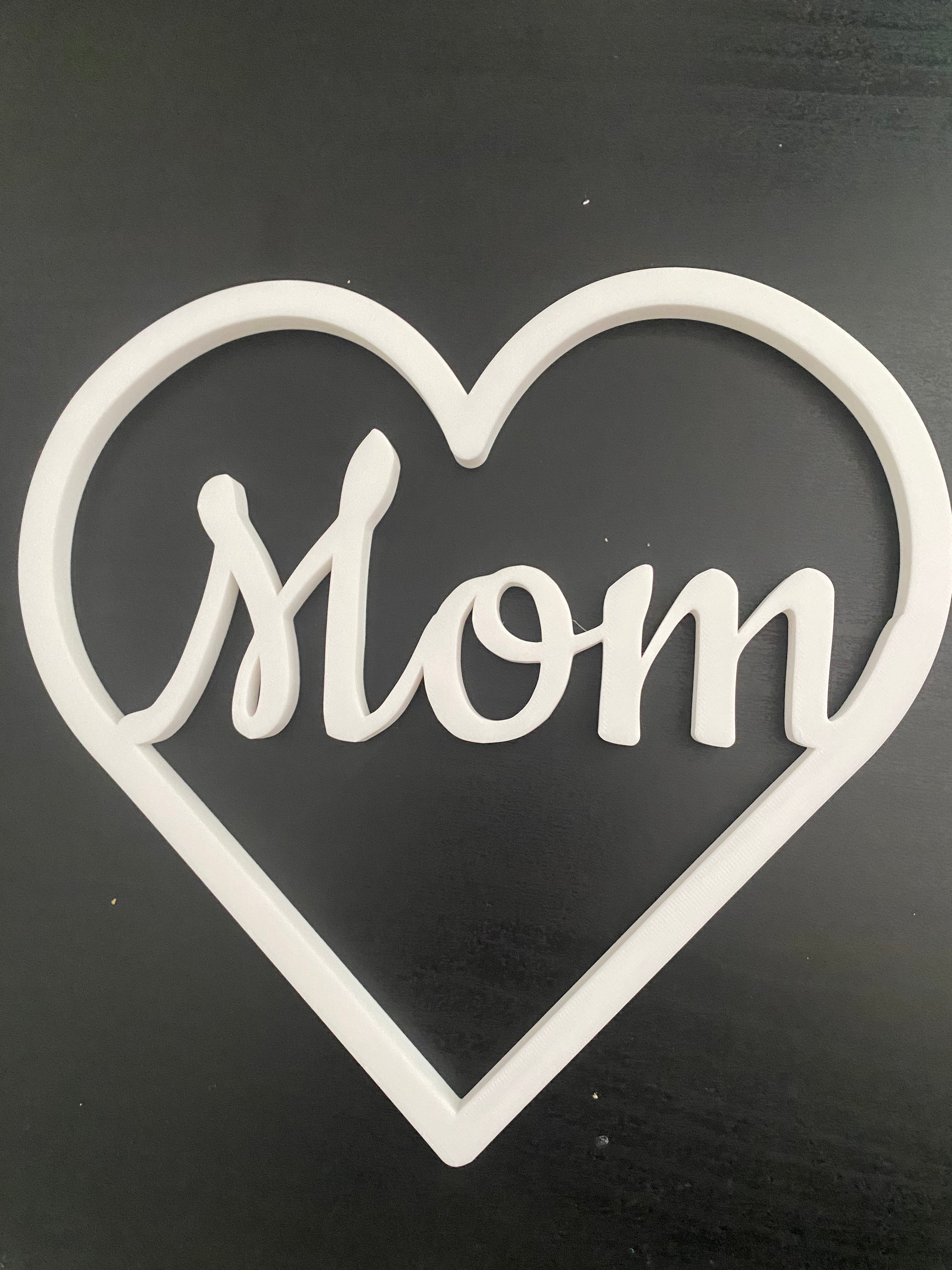 Heart macrame blank for your mommy