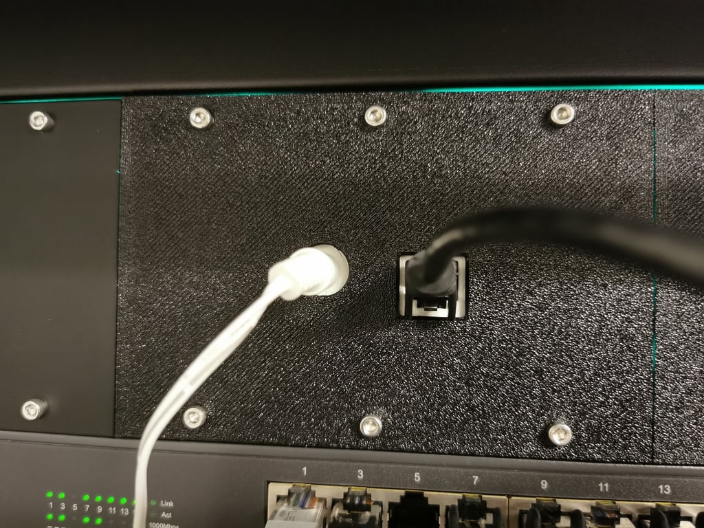 RaspberryPi-4/HueBridge Rack-mount (2U) - V2.0
