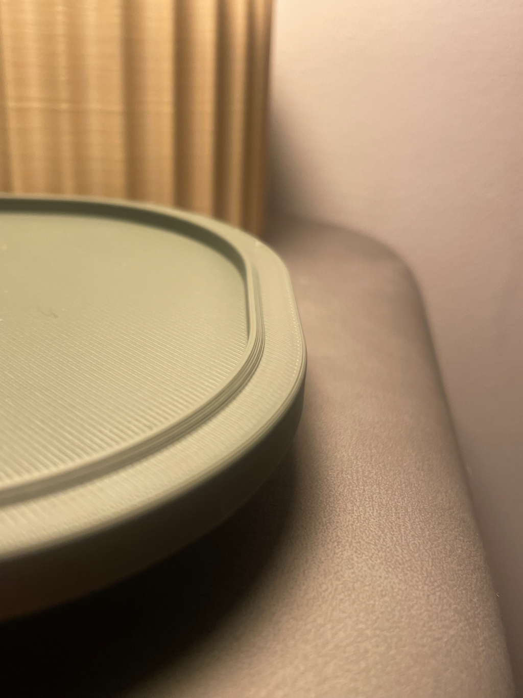 Ribbed Container With Lid For Storing Essentials