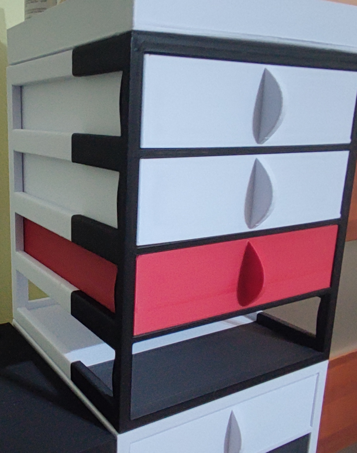 Stackable frame and boxes\Stackable drawer