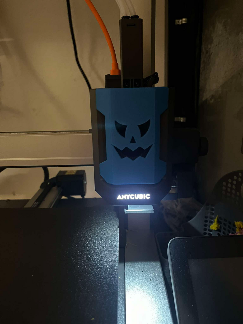Anycubic Kobra 3 combo hotend cover, halloween