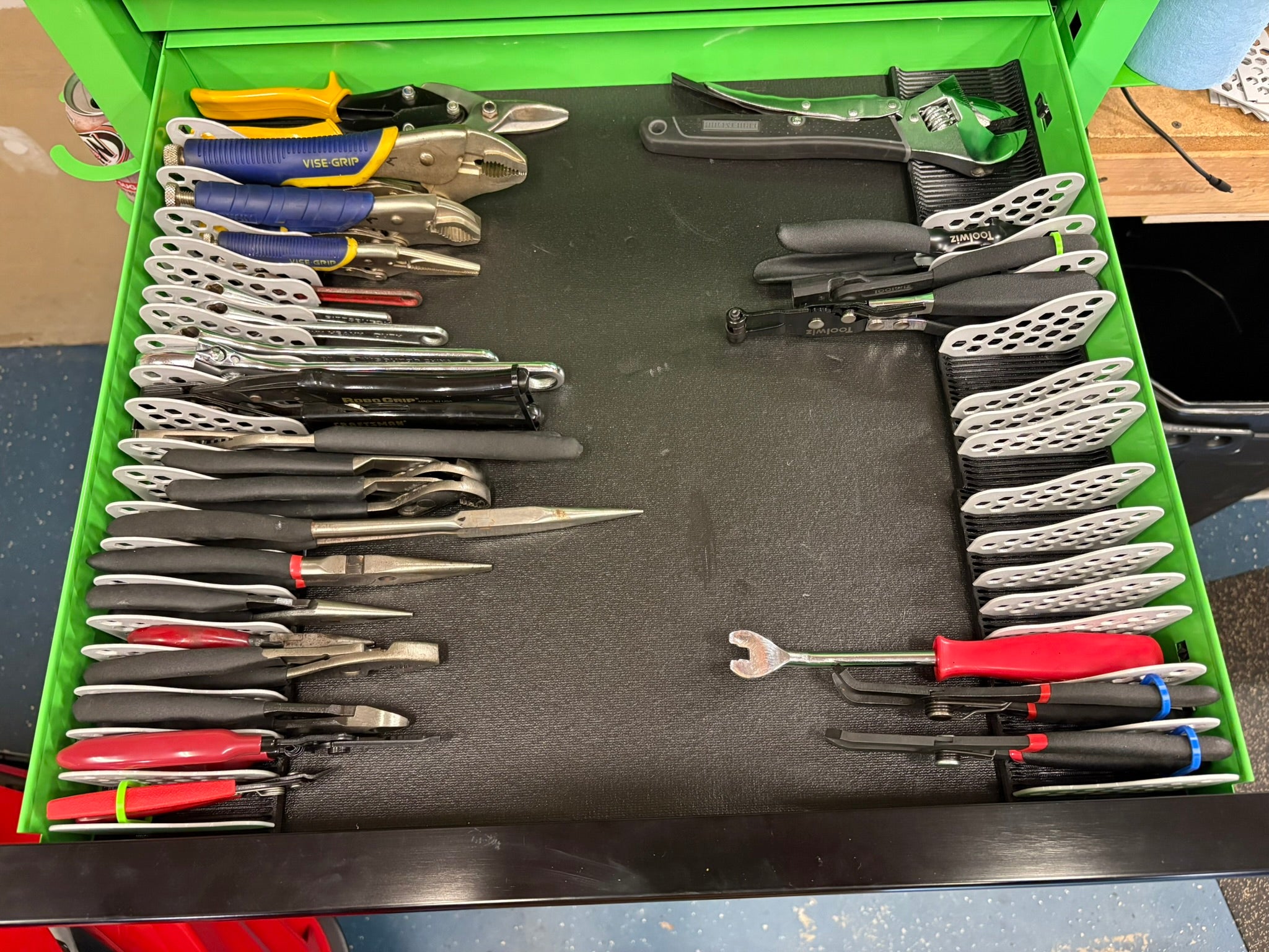 Adjustable Pliers Rack