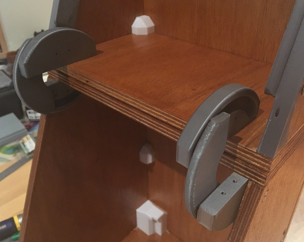Concealed 180º Hinge - print in place